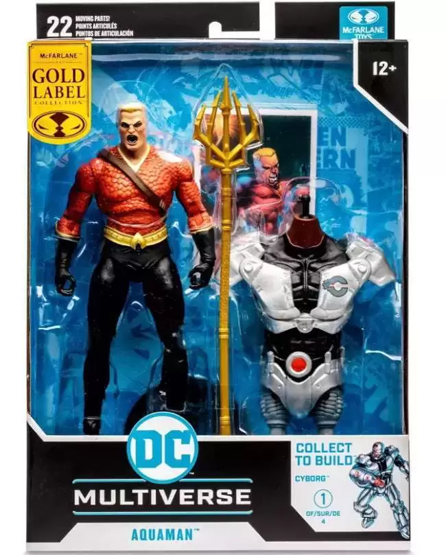 McFarlane - DC Multiverse - Aquaman - Flashpoint (Gold Label)