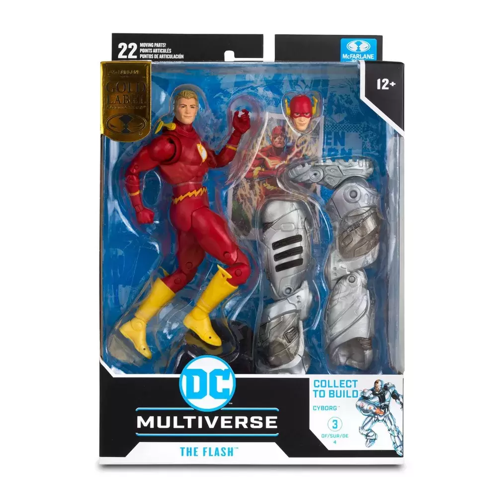 McFarlane - DC Multiverse - The Flash: Flashpoint (Gold Label)