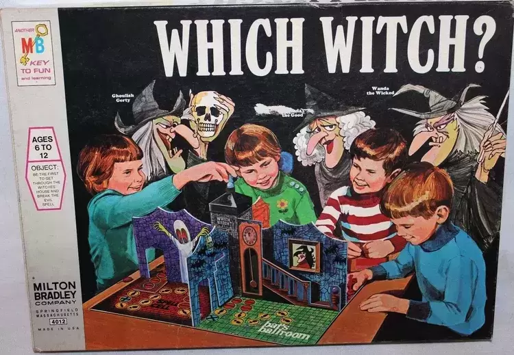 MB - Milton Bradley - Which Witch?