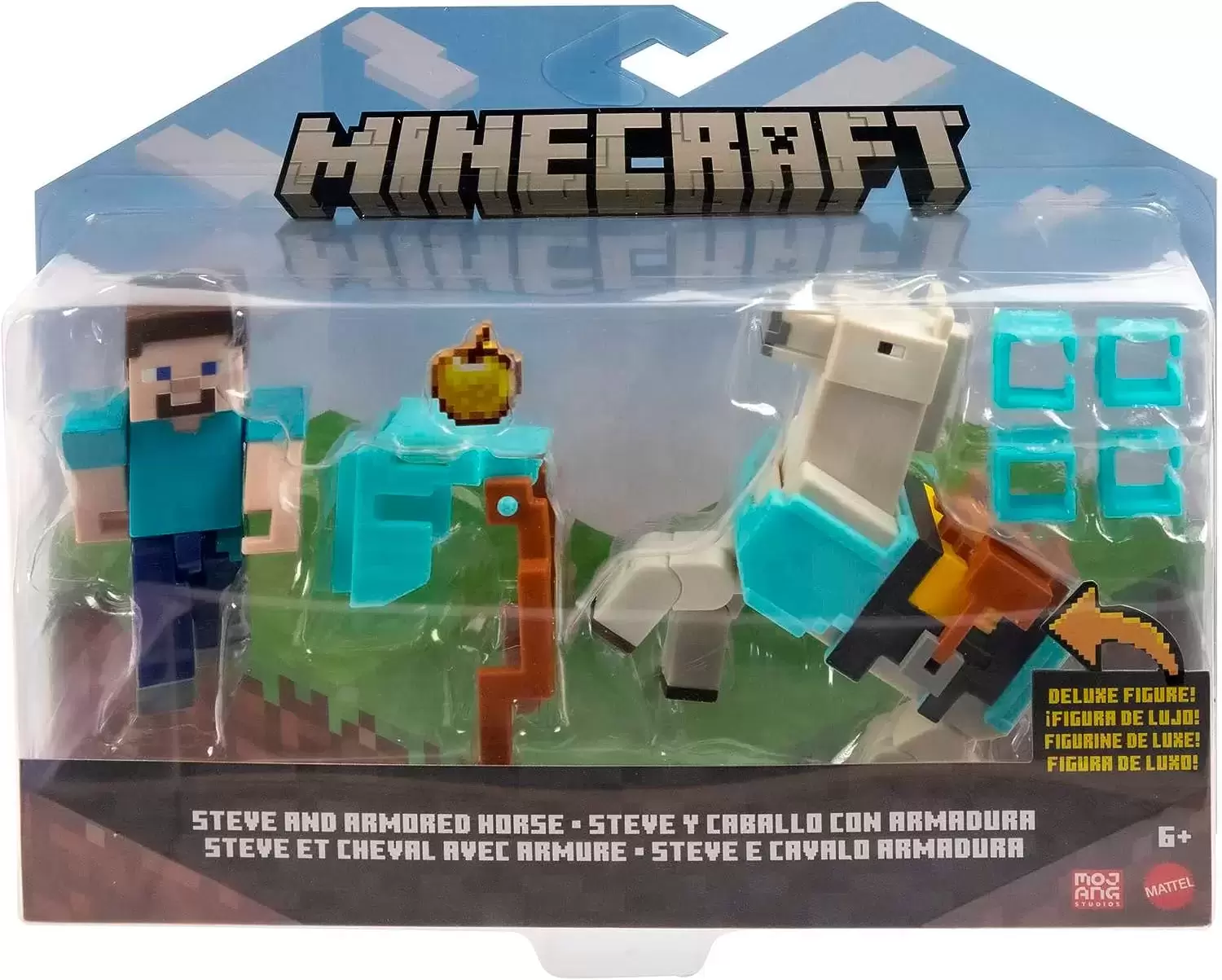 Minecraft - Mattel - Steve and Armored Horse