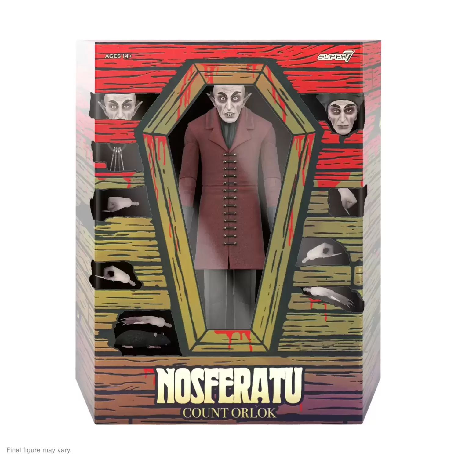 Super7 - ULTIMATES! - Universal Monsters - Nosferatu - Count Orlok (Full Color)