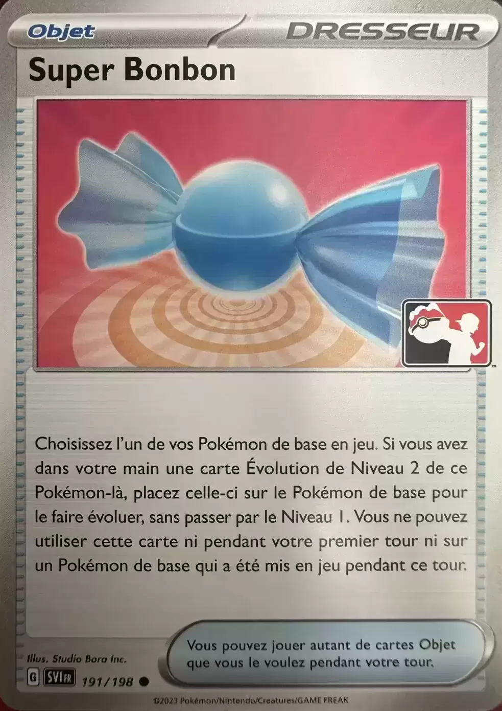 Super Bonbon Play! Pokemon - carte Pokémon 191/198 Écarlate et