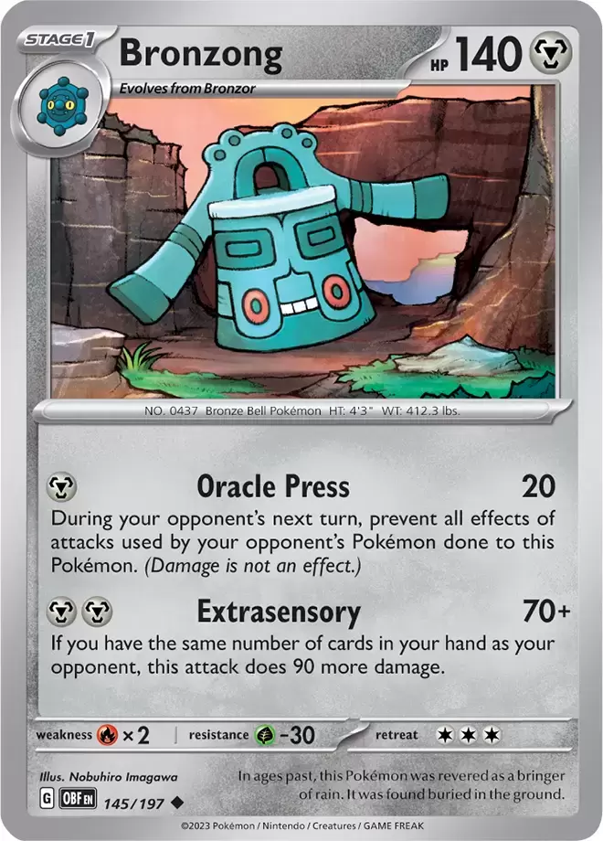 Obsidian Flames - OBF (OBFEN) - Bronzong