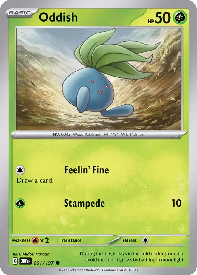 Obsidian Flames - OBF (OBFEN) - Oddish