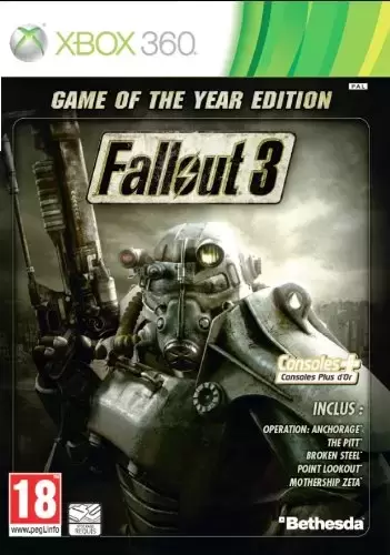 XBOX 360 Games - Fallout 3 - Game of The Year Edition