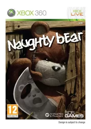 Jeux XBOX 360 - Naughty Bear