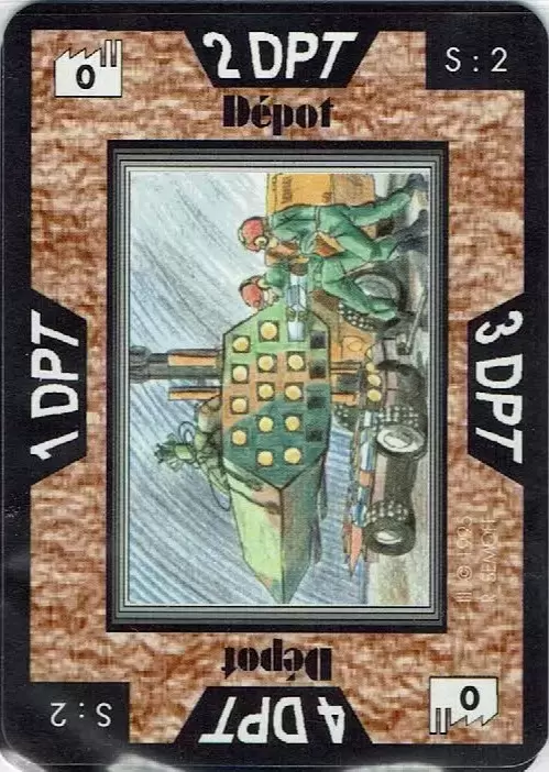 HTC - Hi-Tech Combat - Revised Edition - Dépôt (CP 0) 2