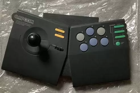Arcade Stick - CAPCOM POWER STICK FIGHTER - Boxe Street Fighter