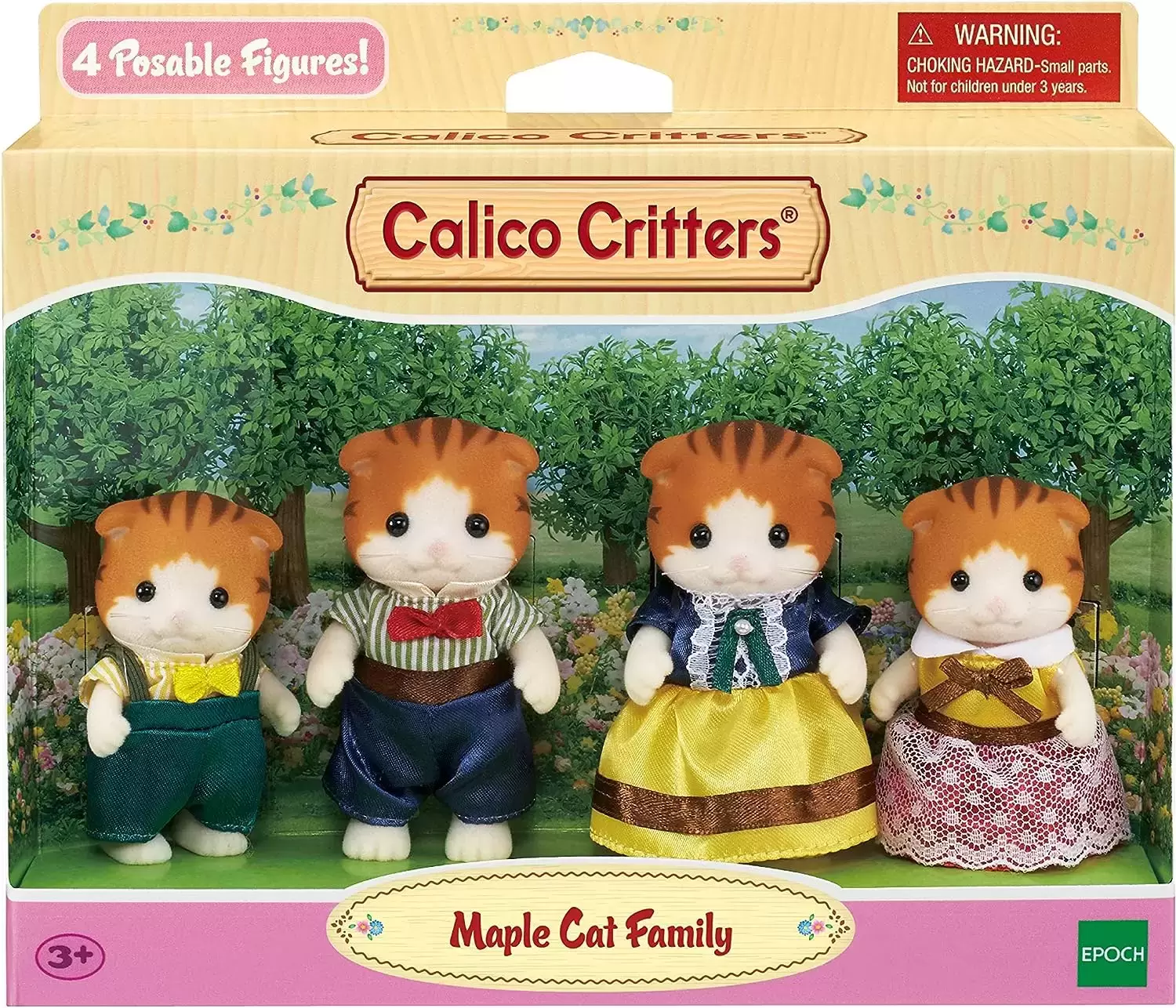 Calico Critters (USA, Canada) - Maple Cat Family