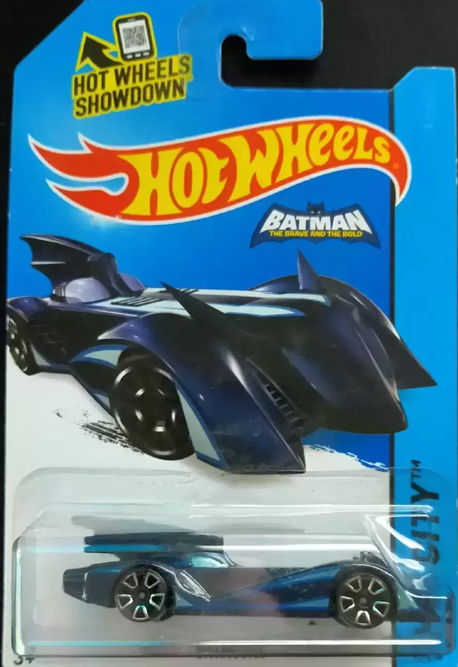 Mainline Hot Wheels - Brave and the Bold Batmobile (Blue) (63/250)