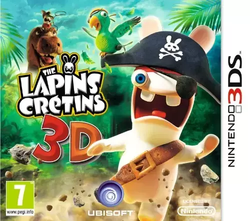 Nintendo 2DS / 3DS Games - Les lapins crétins 3D