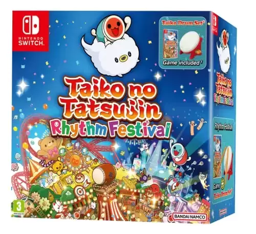 Jeux Nintendo Switch - Taiko no Tatsujin: Rhythm Festival (Collector\'s Edition)