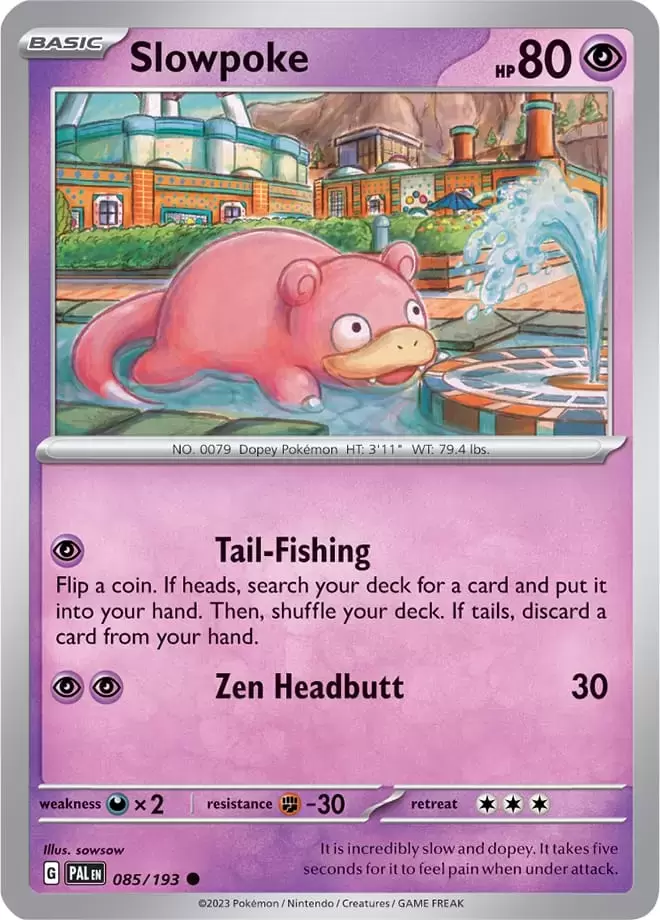 Paldea Evolved - PALEN - Slowpoke Reverse