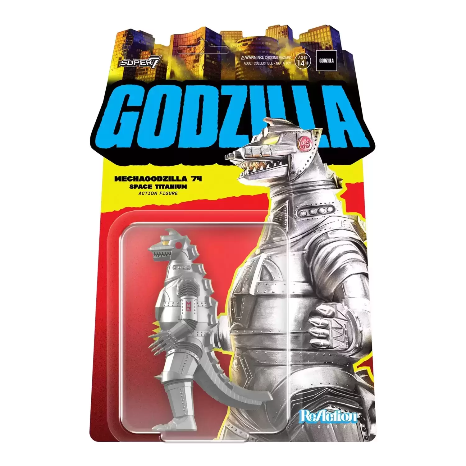 ReAction Figures - Godzilla - Mechagodzilla \'74Space Titanium