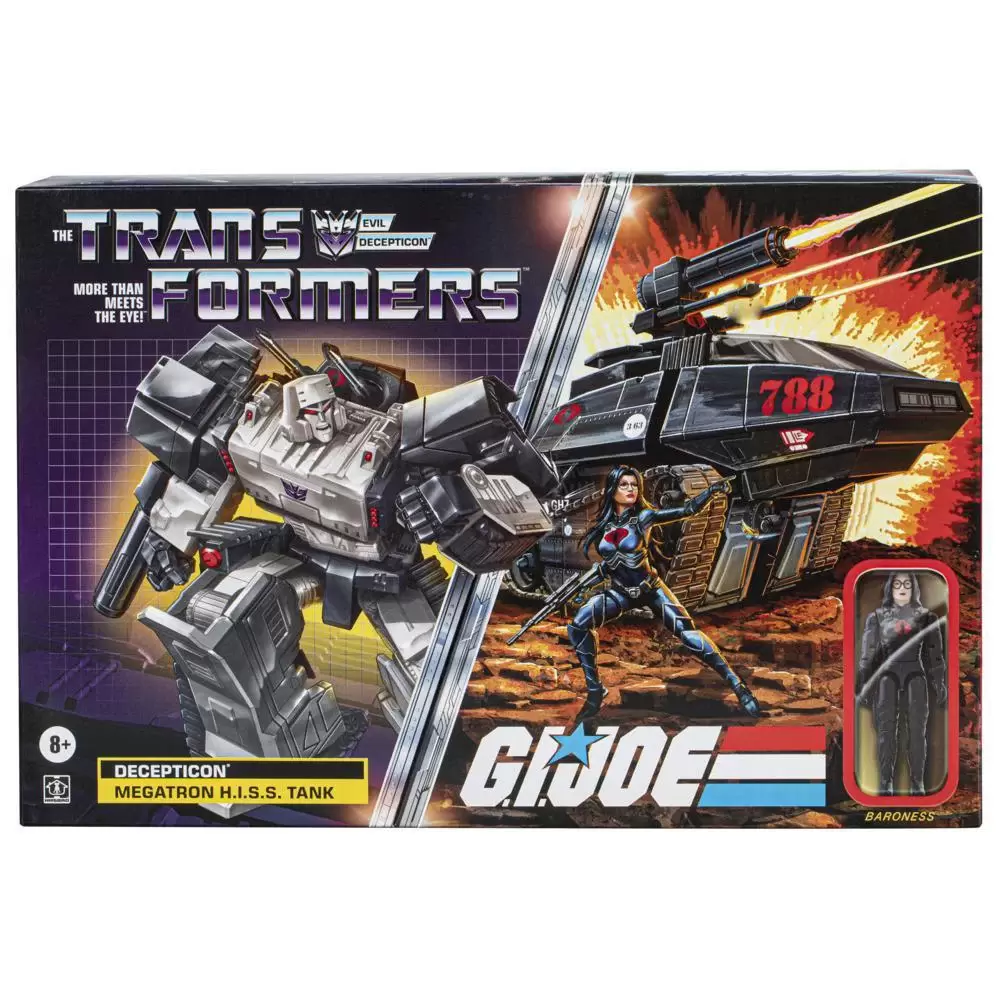 Transformers Collaborative - Transformers Collaborative : Fusion G.I. Joe, Char H.I.S.S. Megatron & Set Baroness