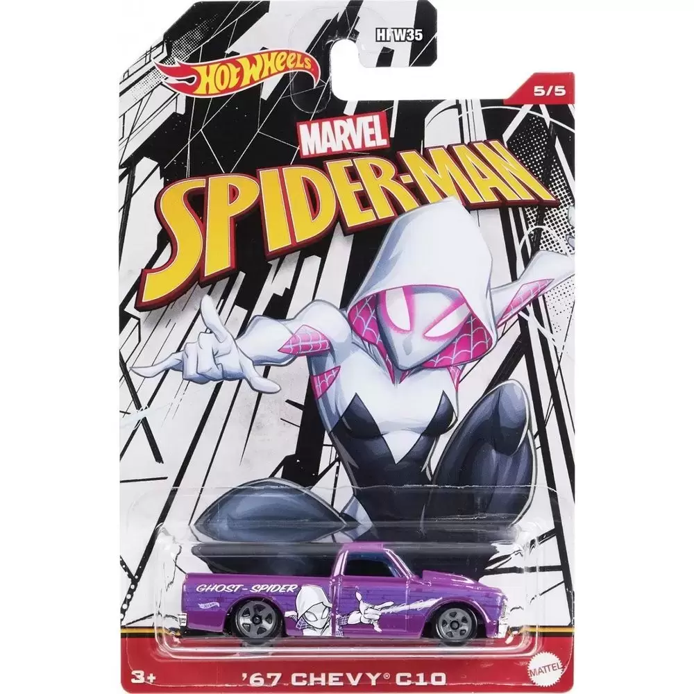 Hot Wheels Spider-Man Series (2022) - Ghost-Spider - \'67 Chevy C10