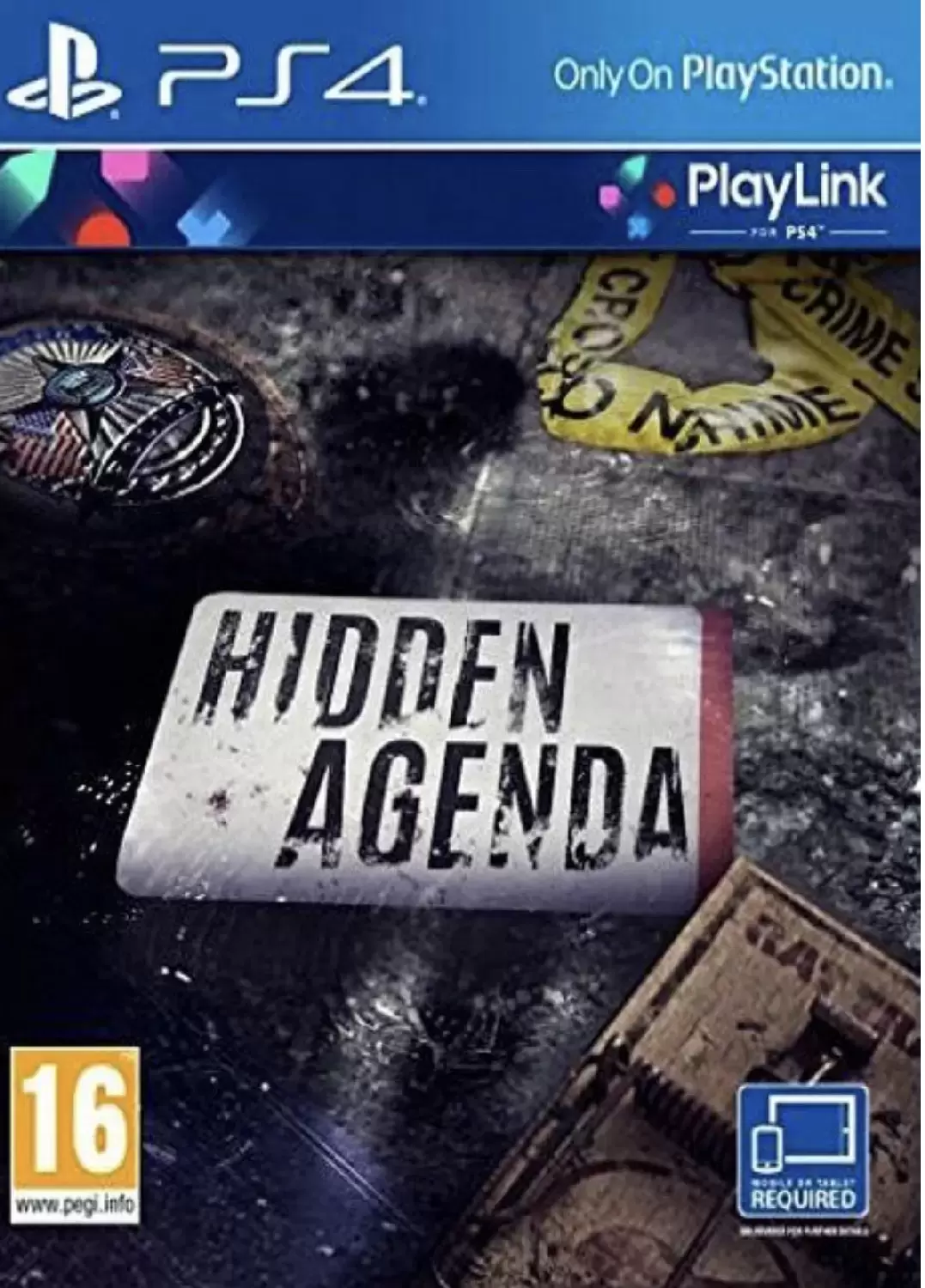 Jeux PS4 - Hidden Agenda