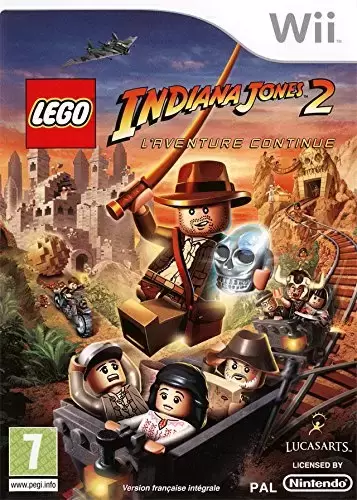 Jeux Nintendo Wii - Lego Indiana Jones 2 : Adventure Continues