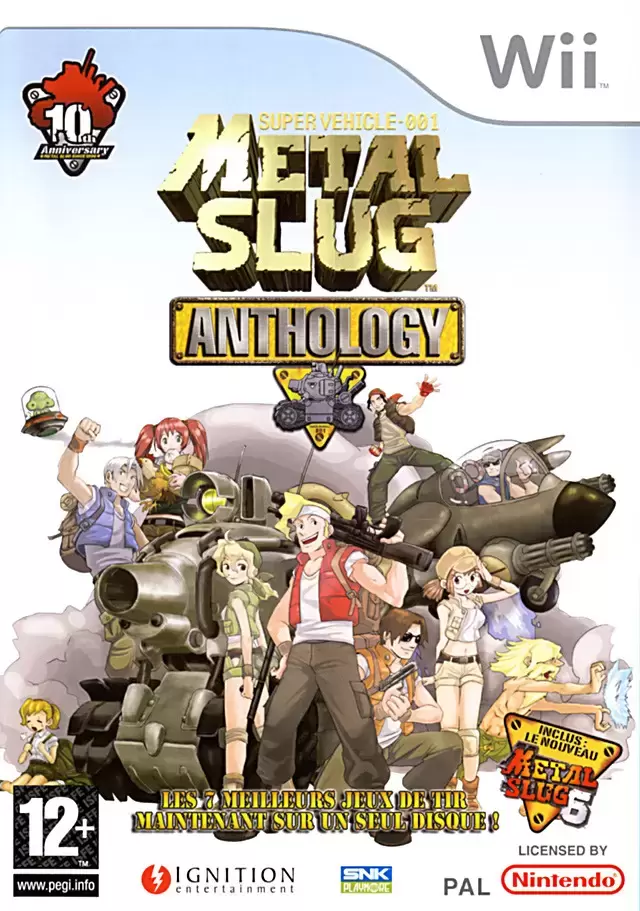Nintendo Wii Games - Metal Slug Anthology (PAL)