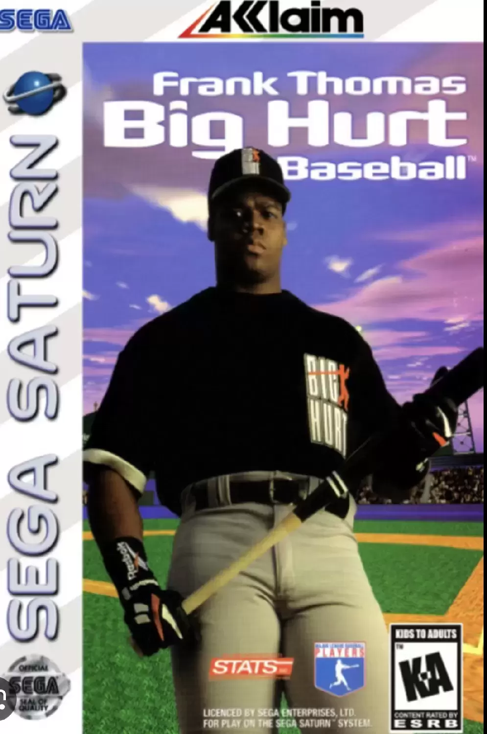 SEGA Saturn Games - Franck Thomas Big Hurt Baseball