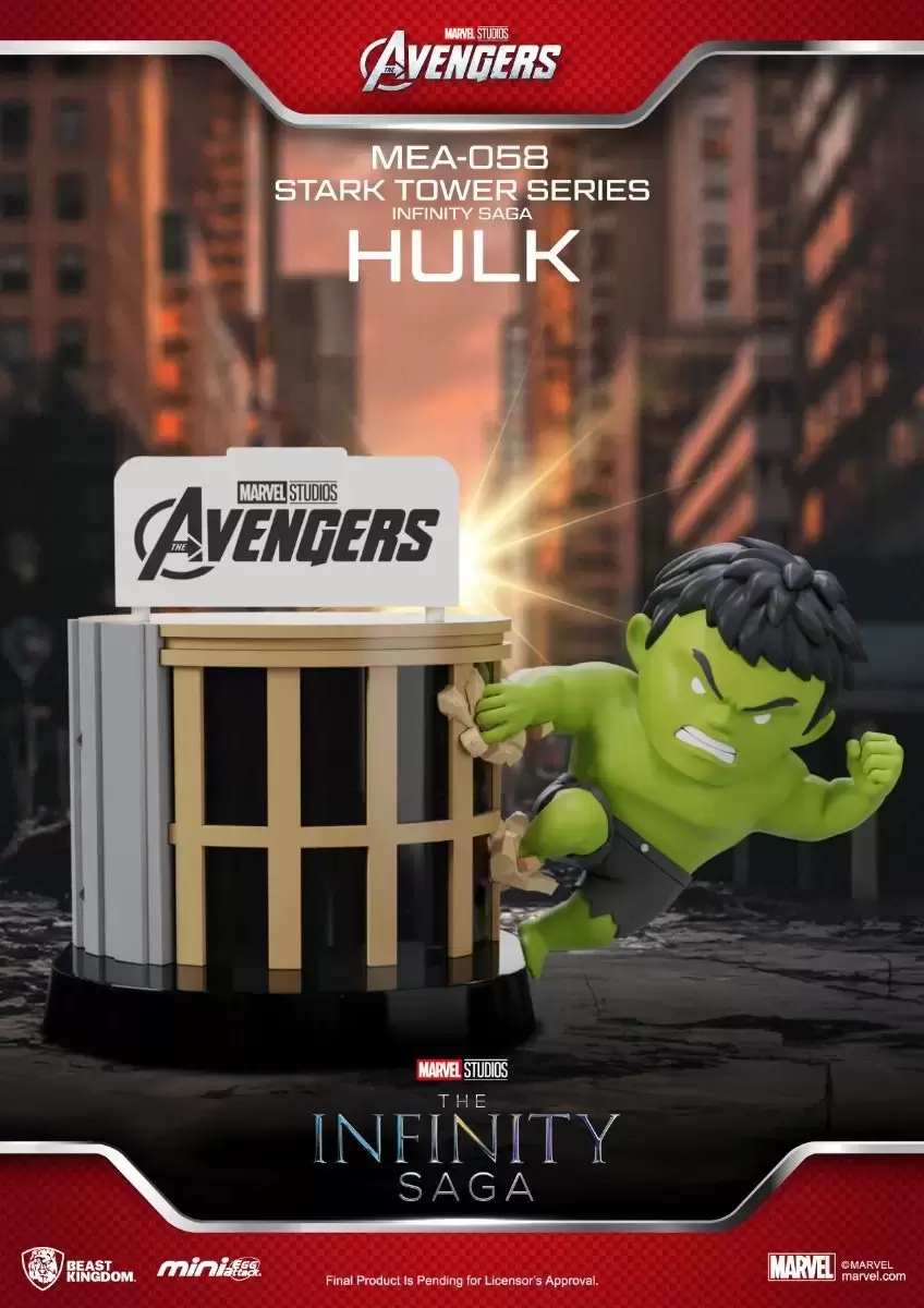 Mini Egg Attack - The Infinity Saga - Stark Tower Series - Hulk