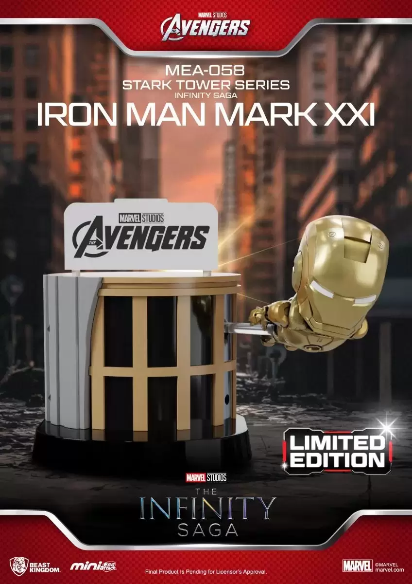 Mini Egg Attack - The Infinity Saga - Stark Tower Series - Iron Man Mark XXI