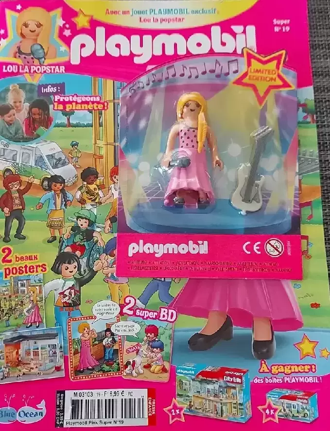 Playmobil Pink - Lou la popstar
