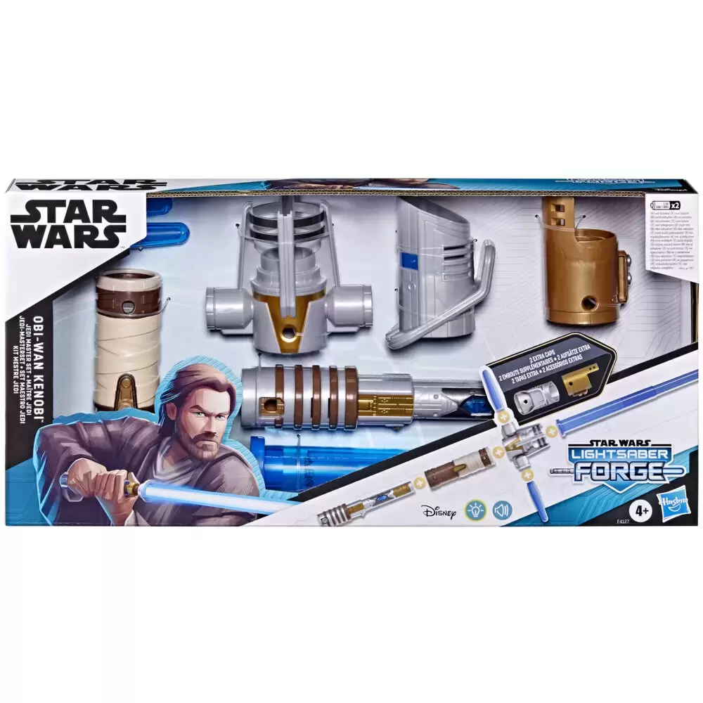 Sabres Laser - Lightsaber Forge - Obi-Wan Kenobi Jedi Master Set