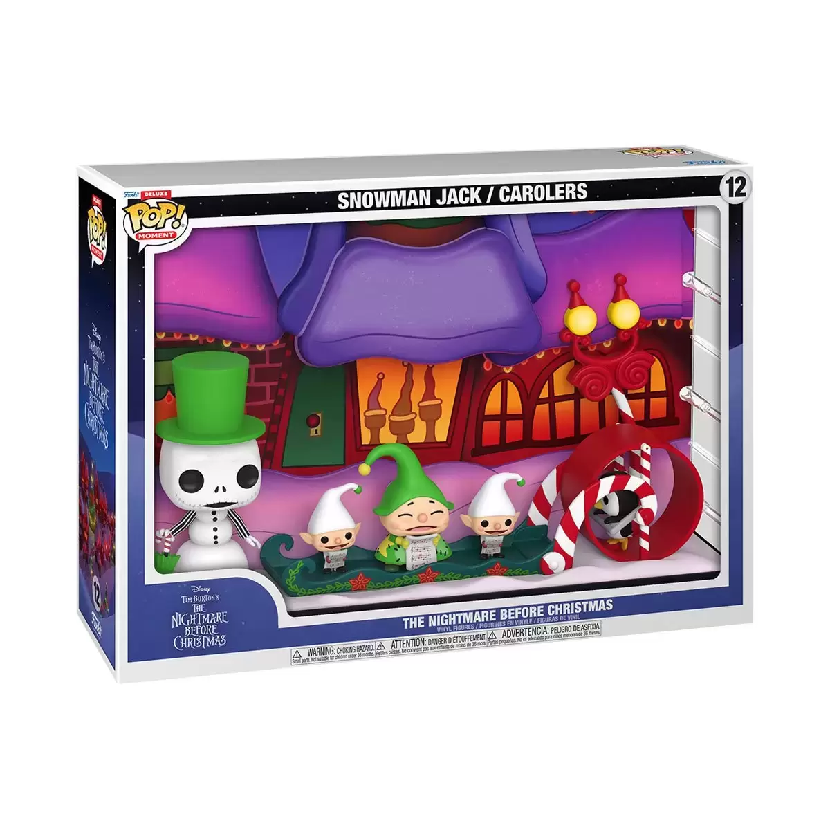 POP! Deluxe Moment - The Nightmare Before Christmas - Snowman Jack & Carolers