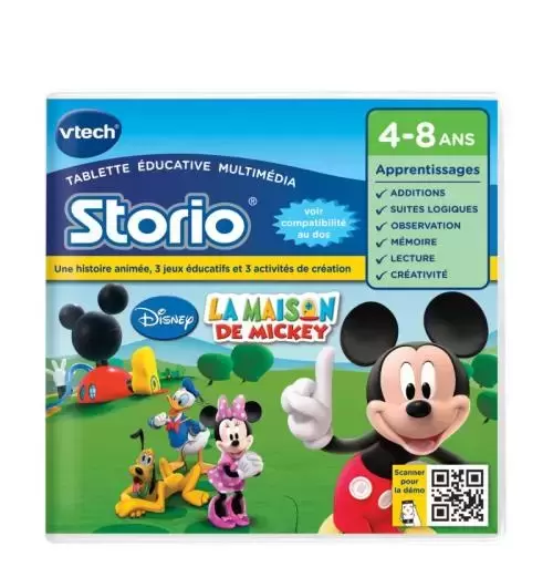Jeux Vtech - Storio - La Maison de Mickey