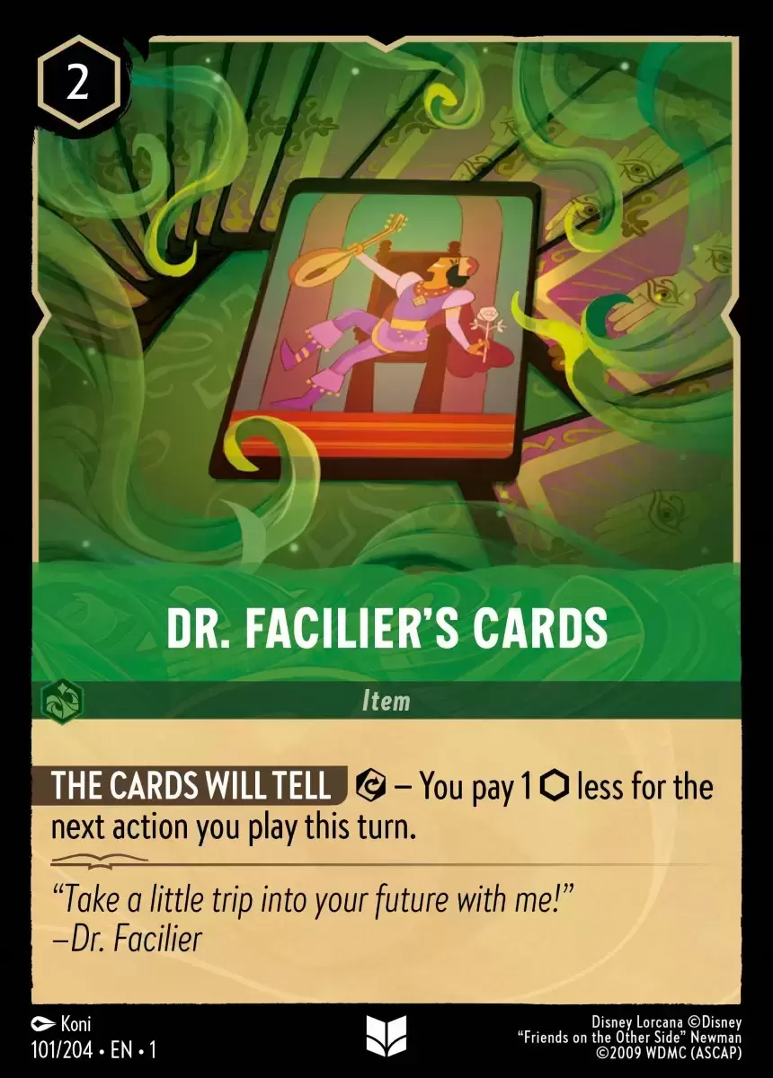 The First Chapter - Dr. Facilier\'s Cards