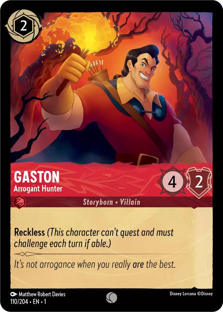 The First Chapter - Gaston - Arrogant Hunter