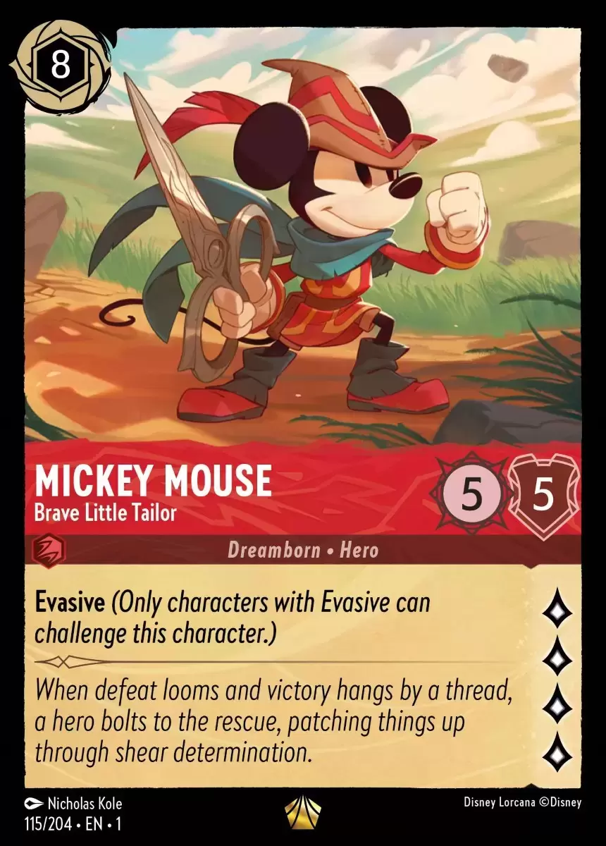 The First Chapter - Mickey Mouse - Brave Little Tailor