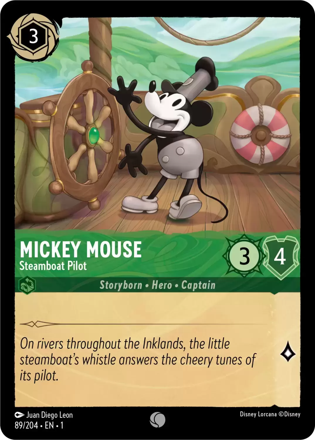 The First Chapter - Mickey Mouse - Steamboat Pilot