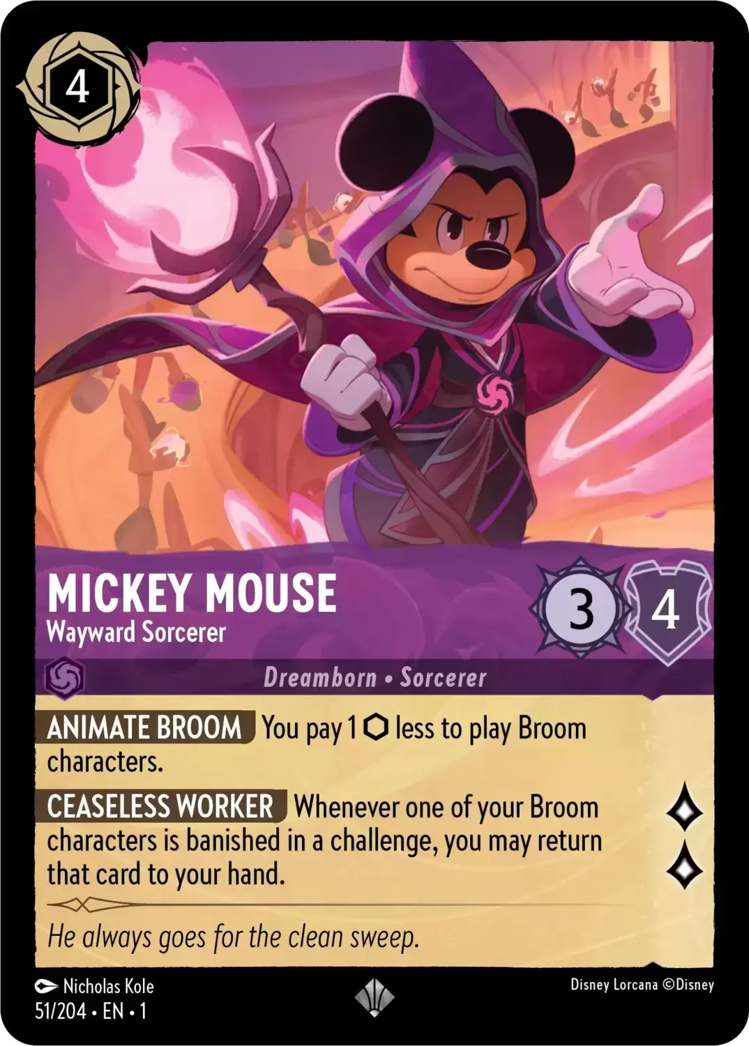 The First Chapter - Mickey Mouse - Wayward Sorcerer