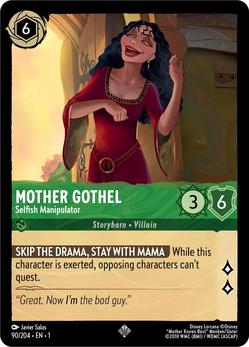 The First Chapter - Mother Gothel - Selfish Manipulator