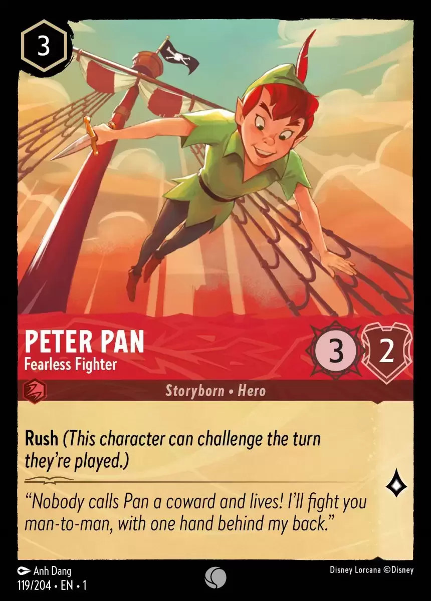 The First Chapter - Peter Pan - Fearless Fighter