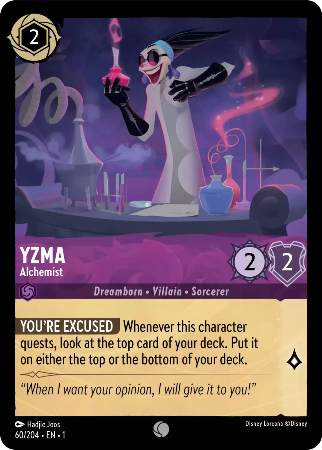 The First Chapter - Yzma - Alchemist