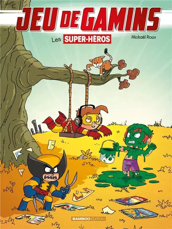 Jeu de gamins - Les supers héros