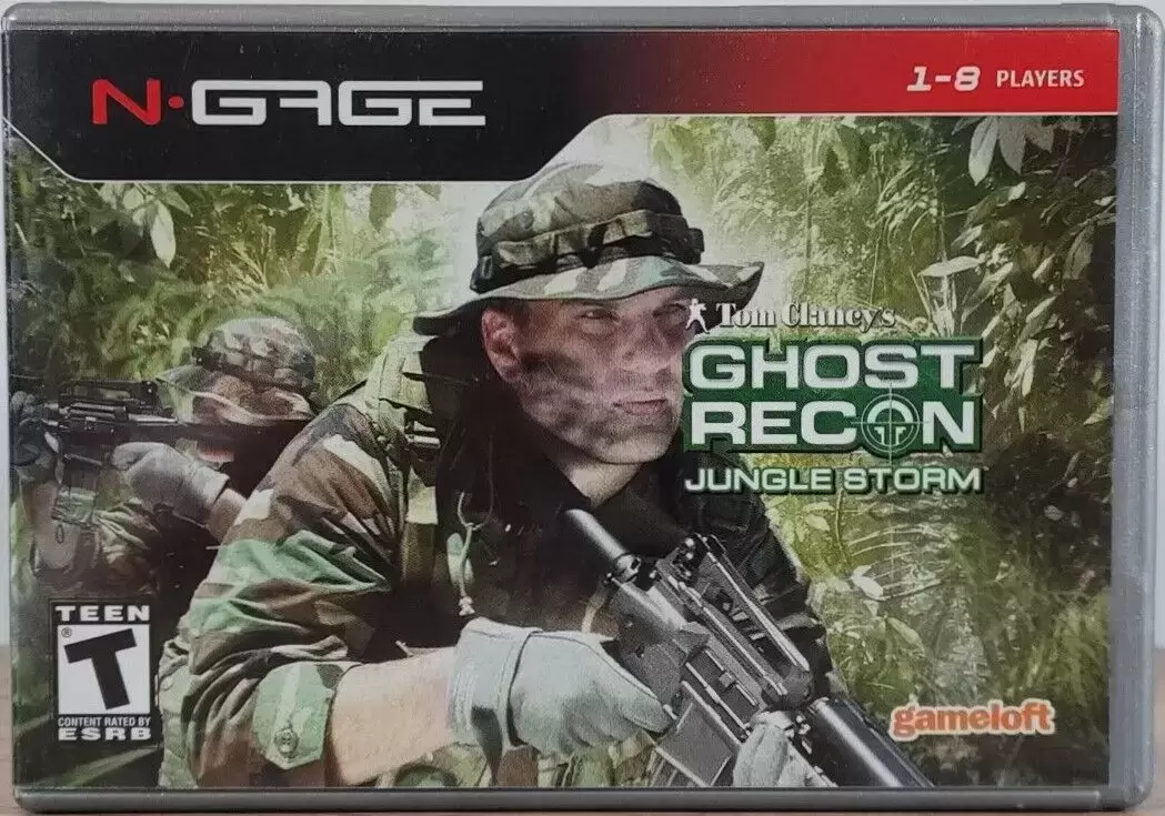 N-Gage (Nokia) - Tom Clancy\'s Ghost Recon: Jungle Storm
