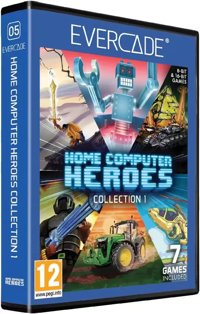 Jeux Evercade - Home Computer Heroes Collection 1