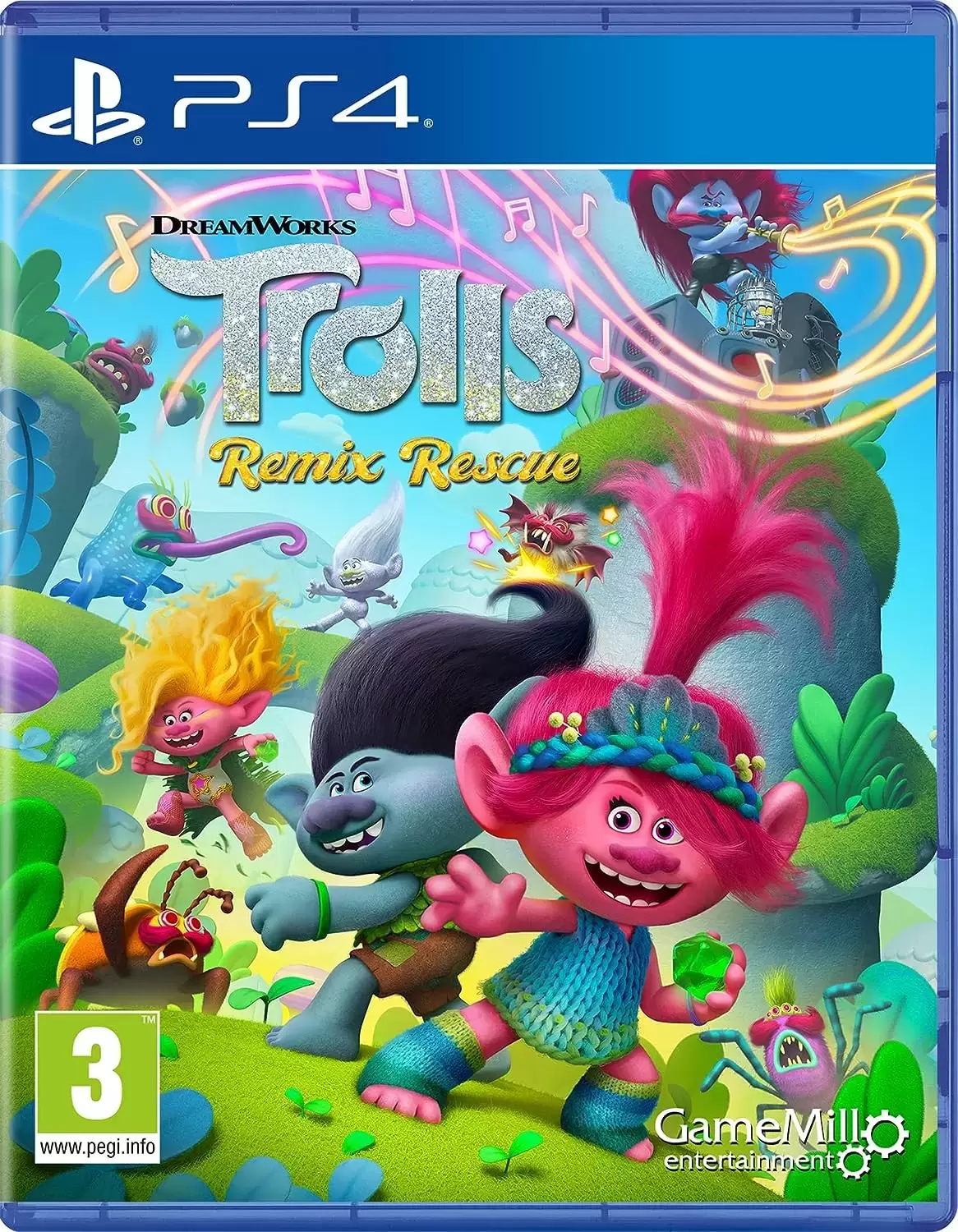 PS4 Games - Trolls Remix Rescue