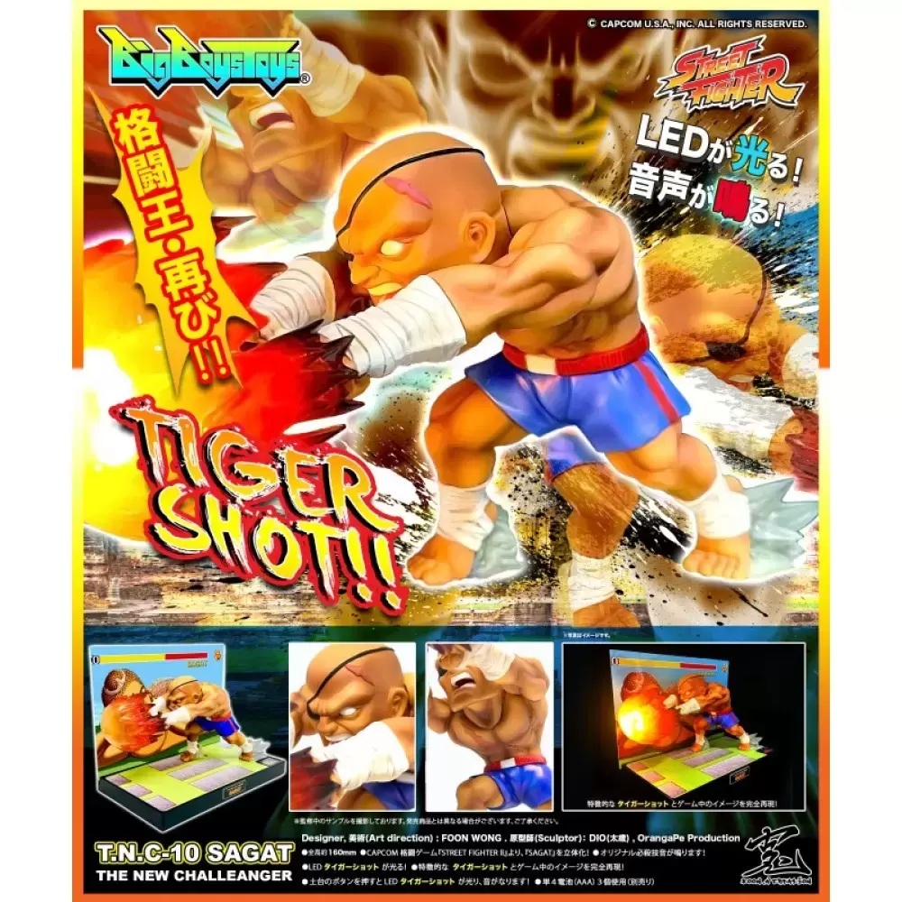 T.N.C. Series - Street Fighter T.N.C.-10 (The New Challenger) Sagat