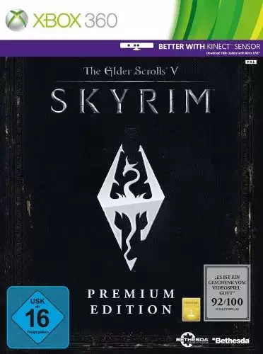 Jeux XBOX 360 - Skyrim Premium Edition