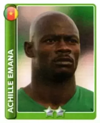 Topps England World Cup 2010 - Achille Emana - Cameroon