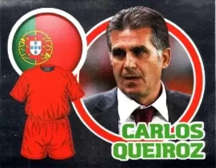 England 2010 - Country Flag / The Boss: Carlos Queiroz - Portugal