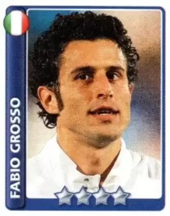 Topps England World Cup 2010 - Fabio Grosso - Italy