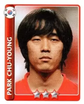 Topps England World Cup 2010 - Park Chu-Young - Korea Republic