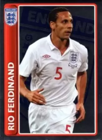 Topps England World Cup 2010 - Rio Ferdinand - Rio Ferdinand