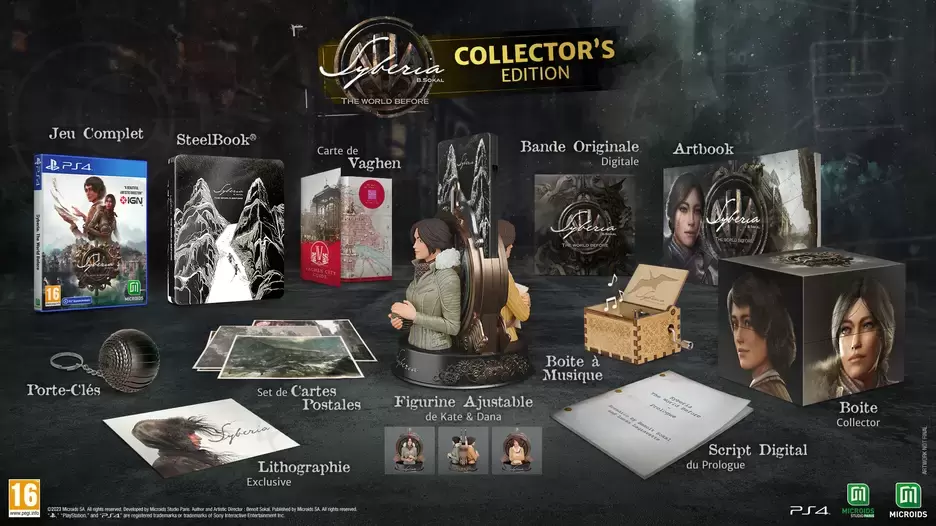 Syberia 4 - The World Before - Collector's Edition - PS4 Games